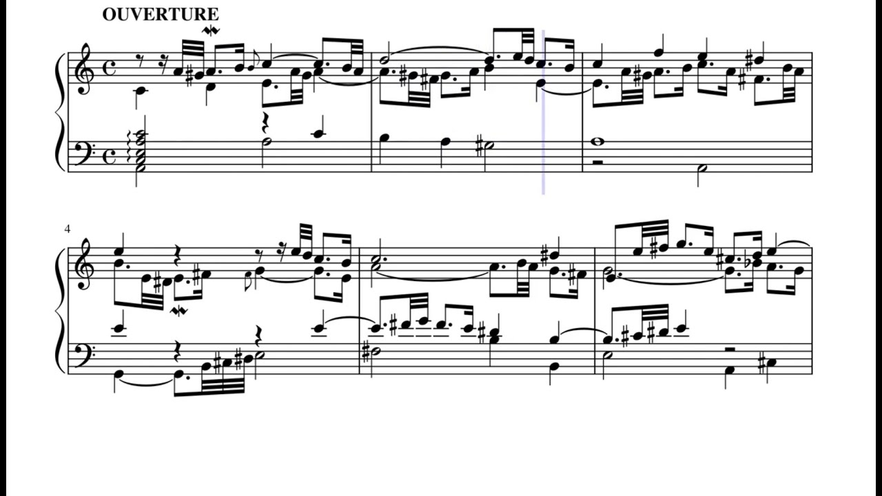 Harpsichord Suite in A Minor (ORIGINAL)