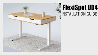 FlexiSpot Esben Standing Desk UD4 Installation Guide