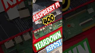 Raspberry Pi 400 Teardown #raspberrypi #repost