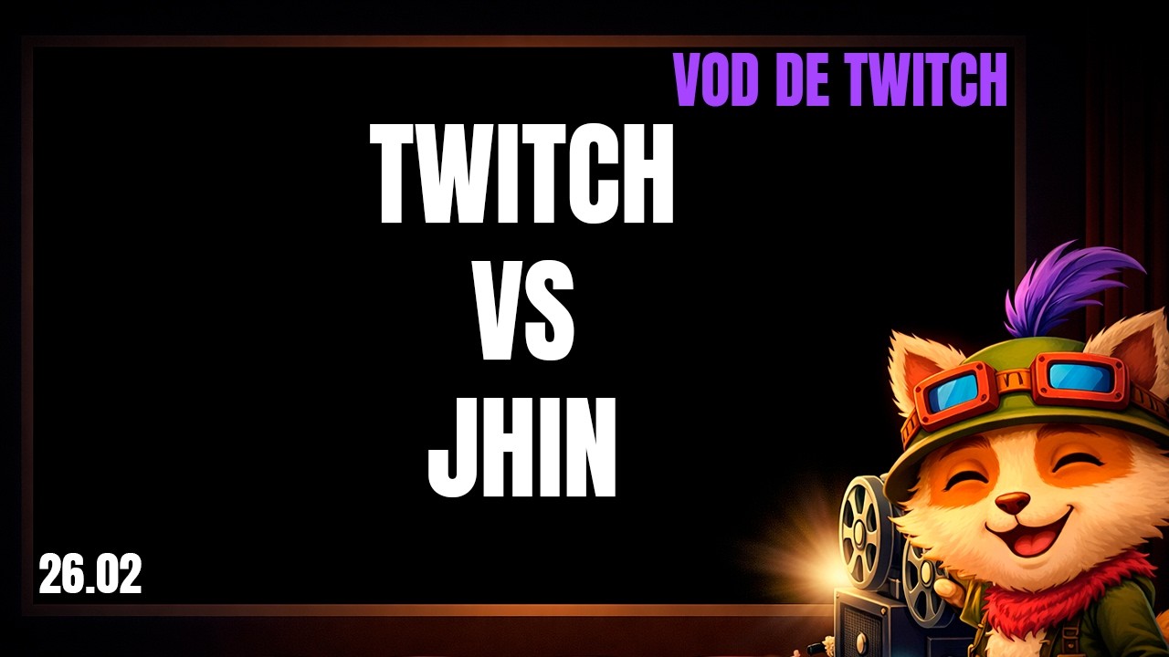 Twitch vs Jhin | Español | VOD Twitch | League of Legends en Español