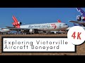 [4K] Drive across the Airliner Boneyard, Storage Area at Victorville Airport | DC-10, MD-11 & more!
