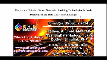Underwater Wireless Sensor Networks Enabling Technologies for Node Deployment and Data Collection