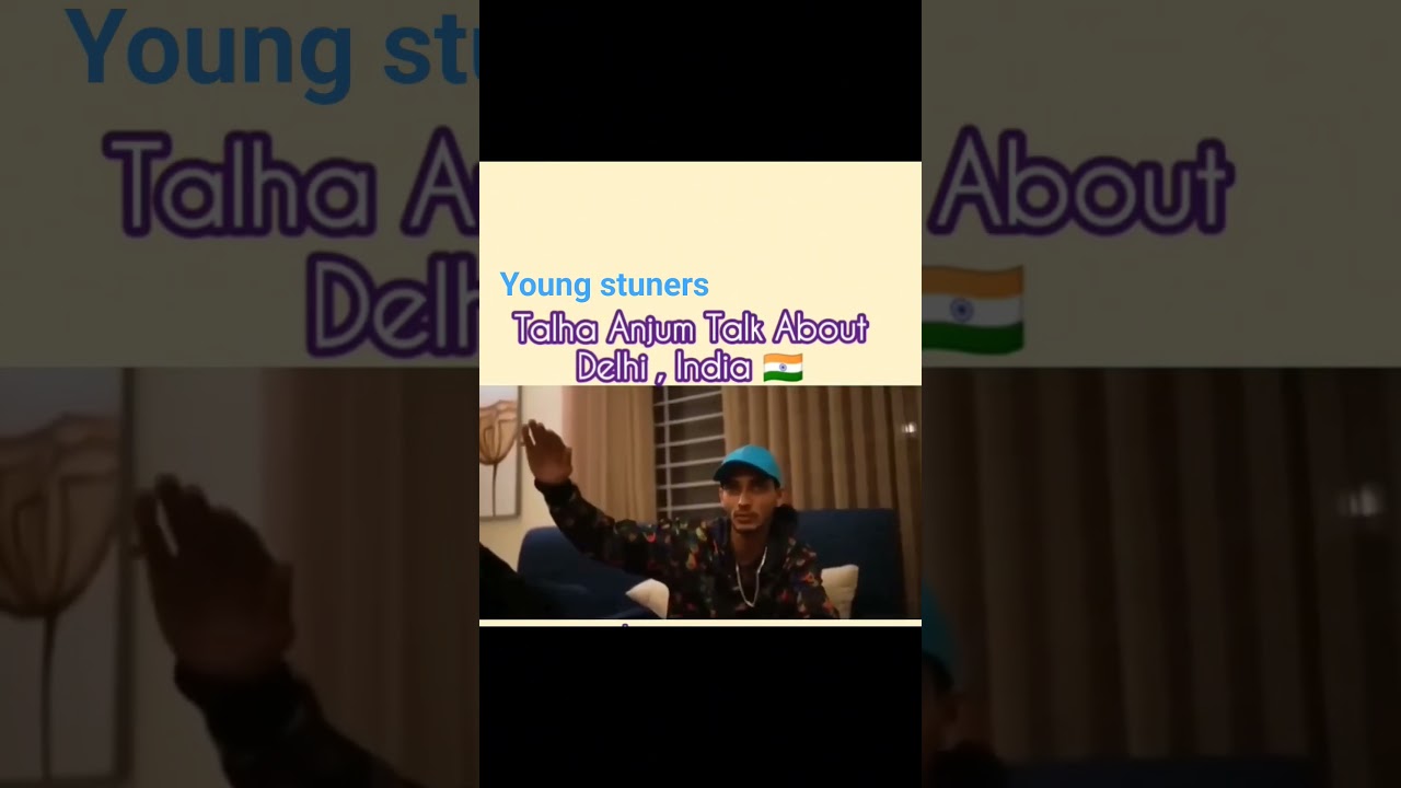 Talha Anjum Talked about INDIA 