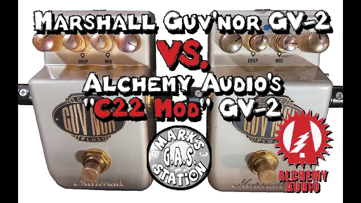 Comparing A Marshall Guv'nor GV-2 with a Alchemy Audio Modded GV-2