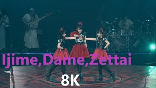 BabyMetal - Ijime,Dame,Zettai Live at Budokan Black Night(2014) 8K