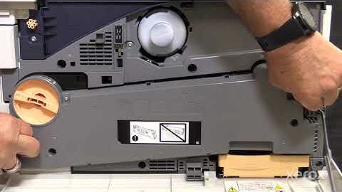 Xerox® AltaLink® B8100 Series Multifunction Printers Replacing the Waste Toner Transport Assembly