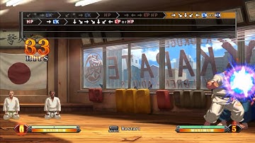 The King Of Fighters XIII: Steam Edition - Takuma Sakazaki Unedited Trials