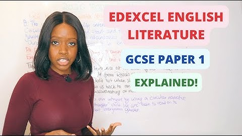 EDEXCEL English Literature Paper 1 | Section A Walkthrough: GCSE English Exam Paper Layout Explained