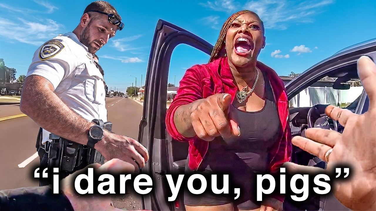 When Entitled Karens Test Wrong Cops And It Backfires Instantly - YouTube