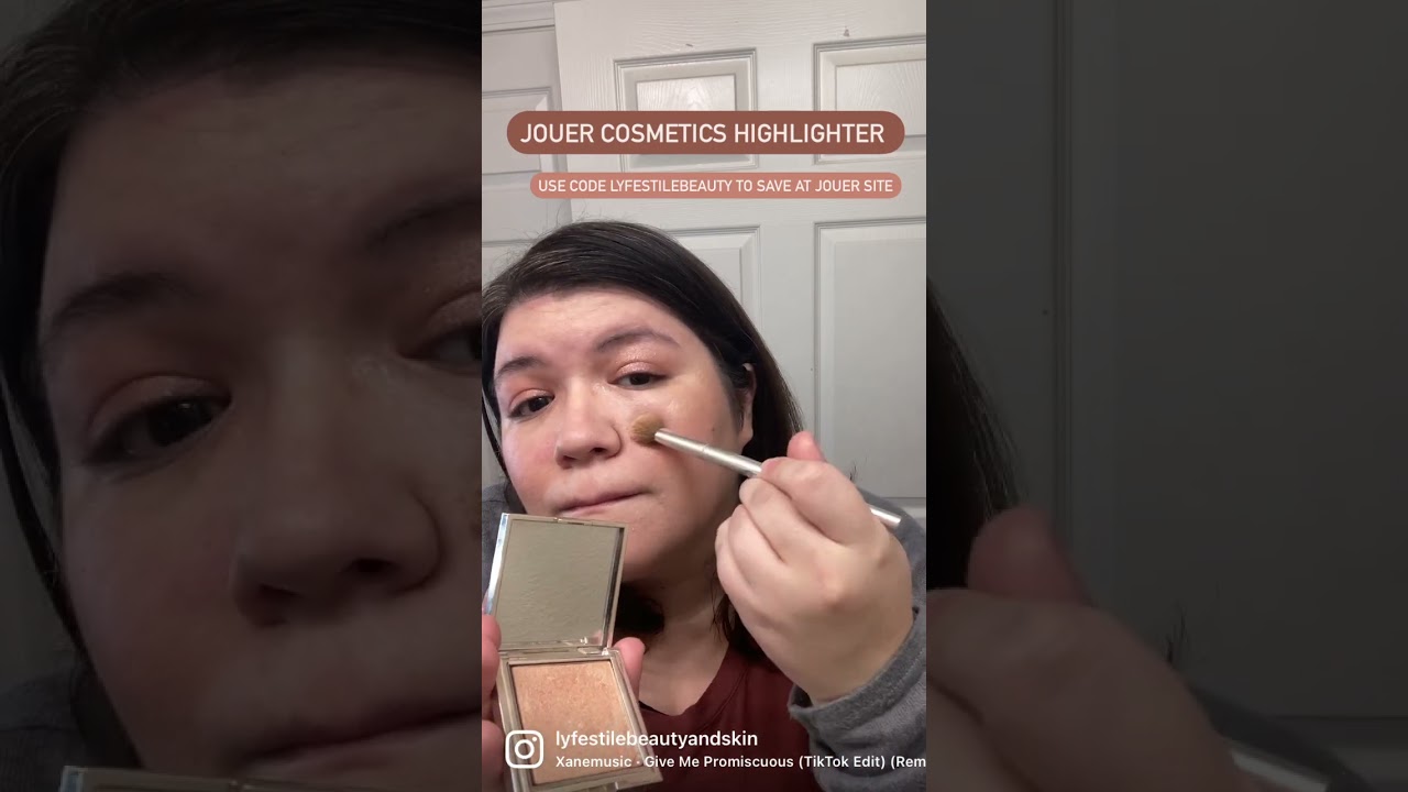 GRWM Jouer highlighter