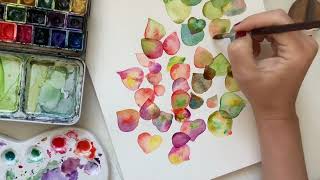 Mastering Watercolor Techniques: Painting Autumn Leaves