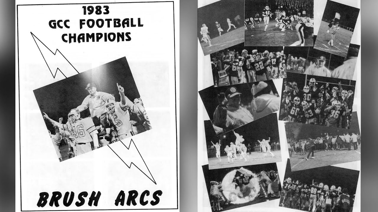 Celebrating The 1983 GCC Football Champions Brush Arcs YouTube