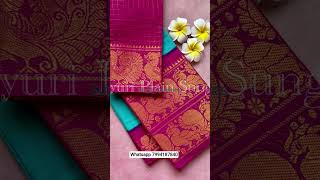 Premium quality mayuri border sungudi cotton sarees with contrast sungudi blouse 6.2mtr