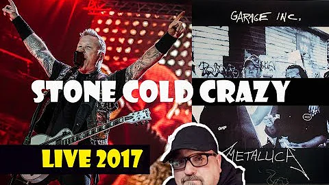 FIRST TIME SEEING 'METALLICA -STONE COLD CRAZY LIVE IN 2017 (GENUINE REACTION)