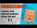 I Found A Mini Tech Dictionary From The 1990s Unboxing And First Look I Found A Mini Tech Dictionary From The 1990s Unboxing And First Look