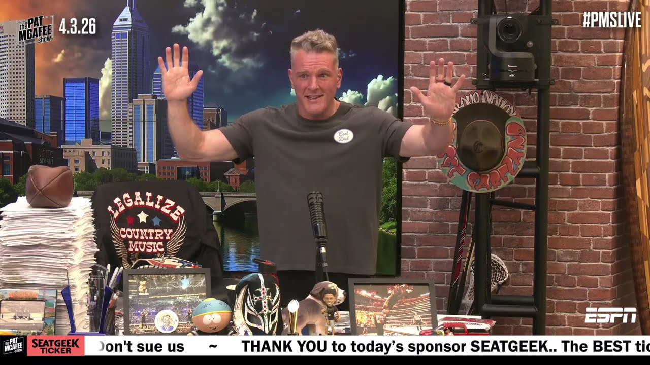 The Pat McAfee Show Live | Friday April 3rd 2026