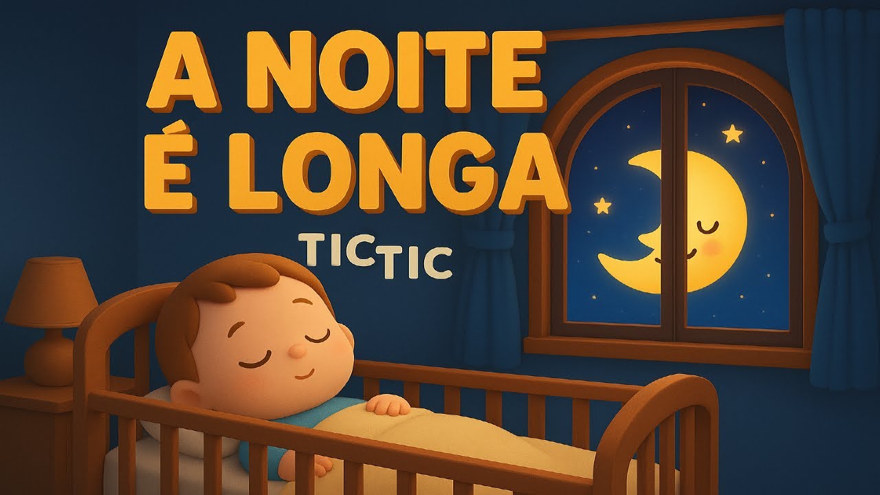 A NOITE É LONGA - TIC TIC - MUSICA PARA DORMIR INFANTIL