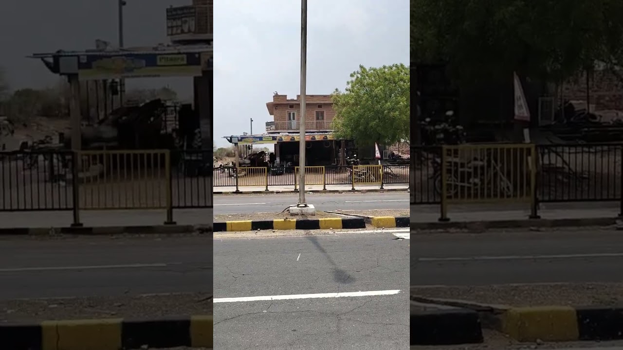 Raod during rain ⛈️ Rajasthan| status of cold weather before rain ⛈️⛈️💦💦🏝️