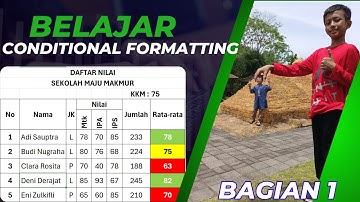 Kupas Tuntas Conditional Formatting || Membuat Warna Otomatis di Excel