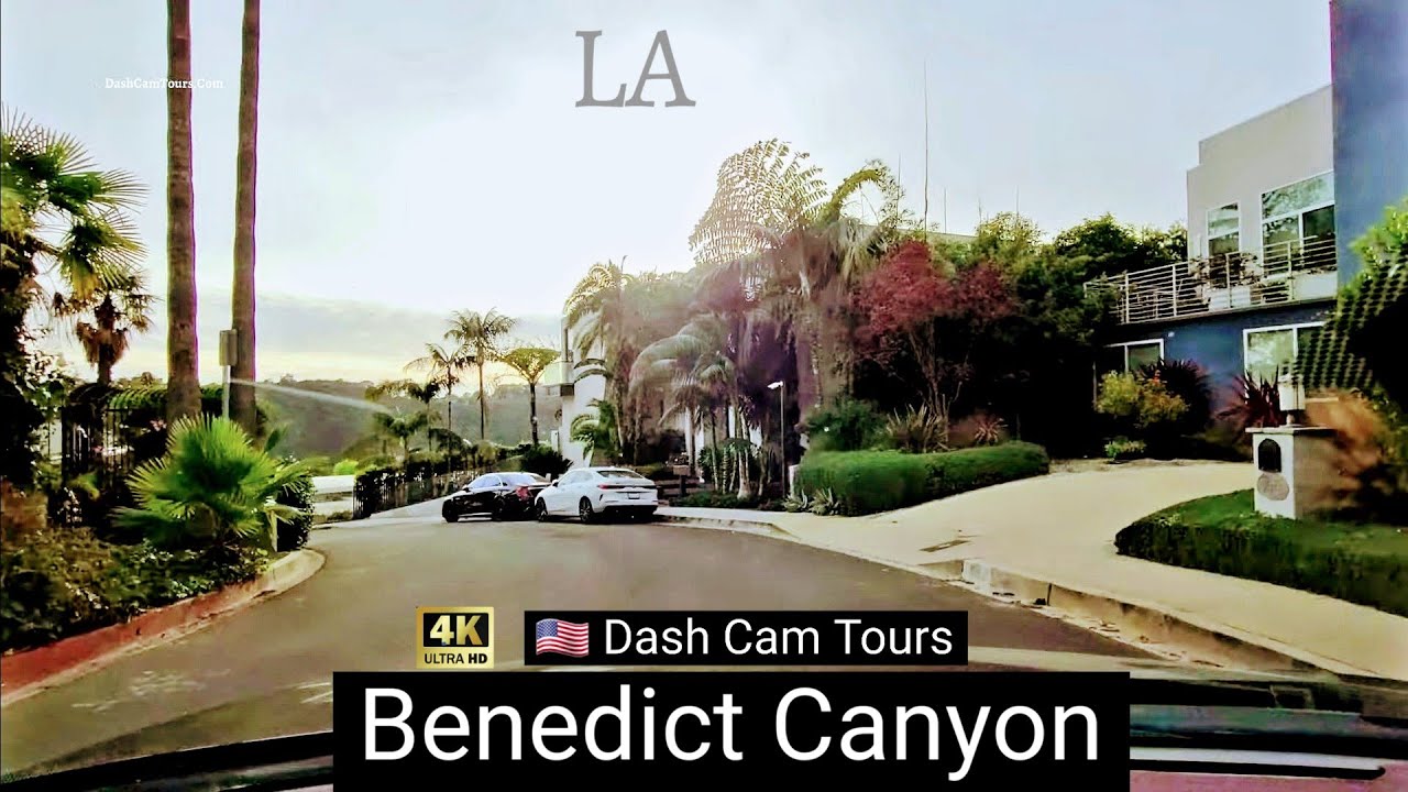 Benedict Canyon, California - Driving Tour of a Fancy LA's Residential ...