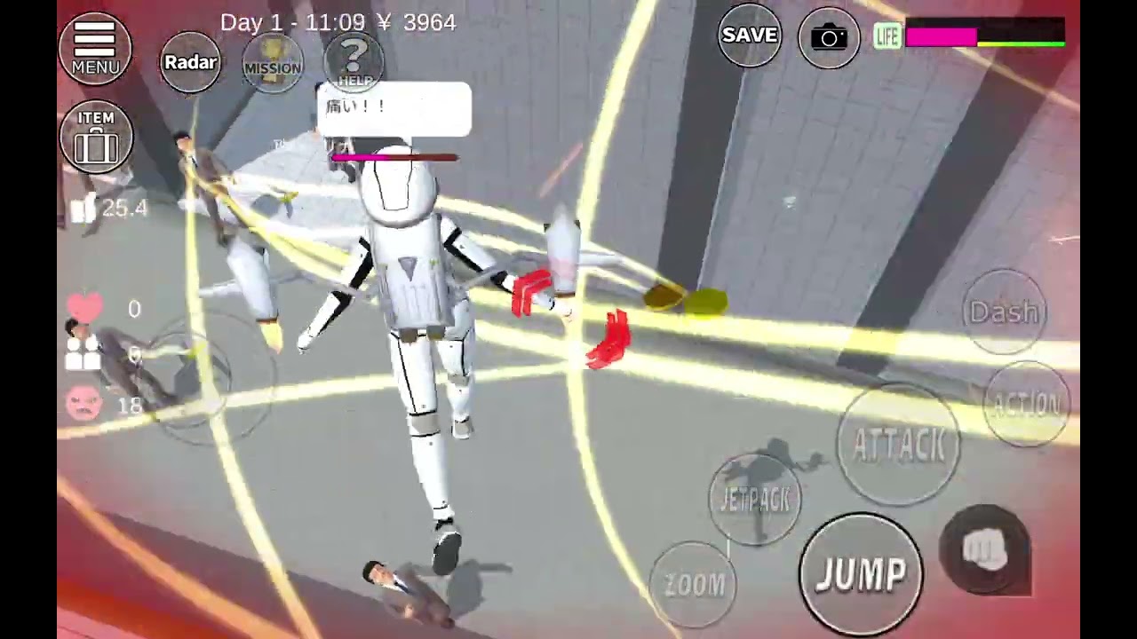 サクラスクールシミュレーター 大乱闘 