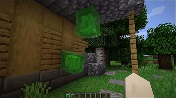 Realistic slime block and anvil Minecraft