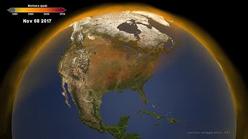 Global Atmospheric Methane from Jan 1, 2018 through Nov 30, 2018
