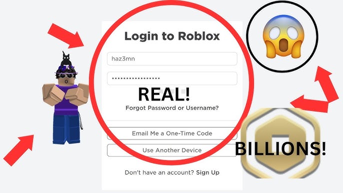 New Roblox Feature “Email Me A One Time Code” : r/roblox