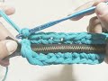 تركيب خيط الكليم على السوستةHow to make a stitch with kilim thread on the zipper_  sewing a zipper