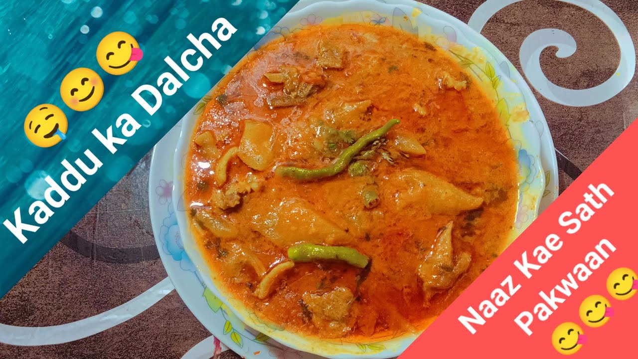 Kaddu ka dalcha easy and quick recipe 😋/Mutton kaddu ka dalcha 😋/ Hyderabadi  kaddu ka dalcha 😋☺️🤤