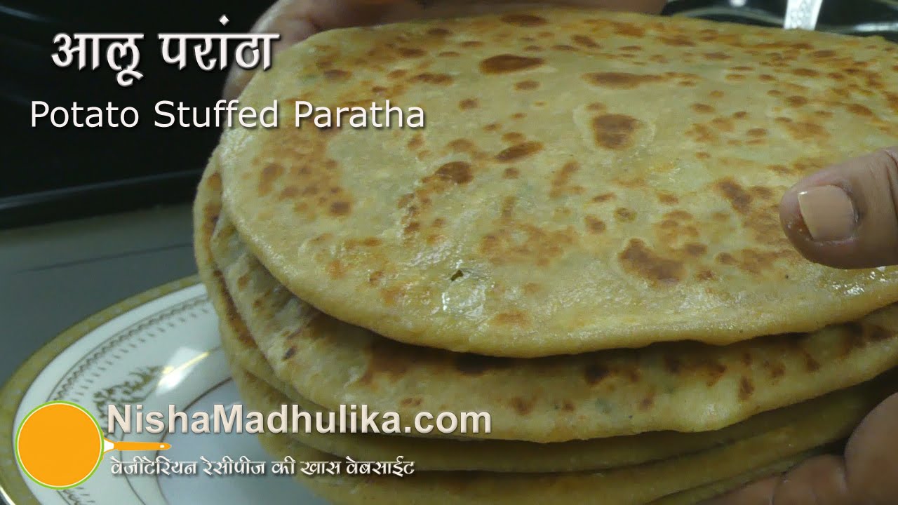 Aloo Paratha Recipe -  Punjabi Aloo Paratha Recipe | Nisha Madhulika