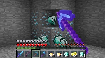 Minecraft UHC but every ore drops in STACKS...