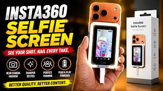 Insta360 Selfie Screen | Insta360 Magnetic Snap selfie Screen Why would you use screenshot 2