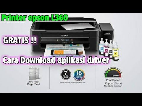 Cara Menginstal Printer Epson (L Series) Tanpa Cd. 