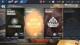 Need For Speed No Limits Tuner Trials All Access