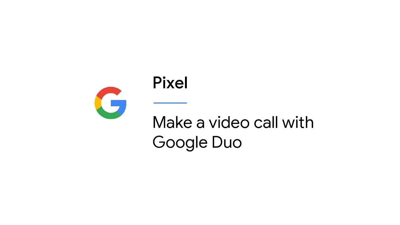 Make a video call with Google Duo - YouTube