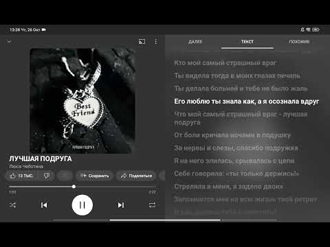 Караоке "ЛУЧШАЯ ПОДРУГА "Люся Чеботина