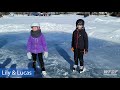 Boys U9 Self Caught Flight World Records on Ice Skates