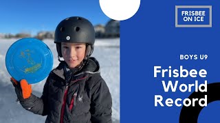 Boys U9 Self Caught Flight World Records on Ice Skates