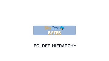 SkyDoc Folder Hierarchy