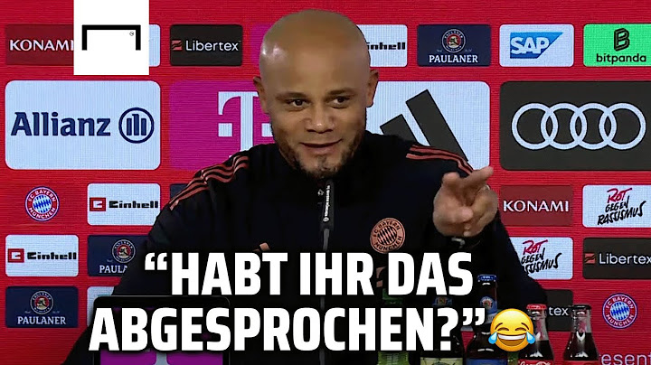 Kompany muss bei Frage zu Wirtz und Musiala lachen 😂 | FC Bayern