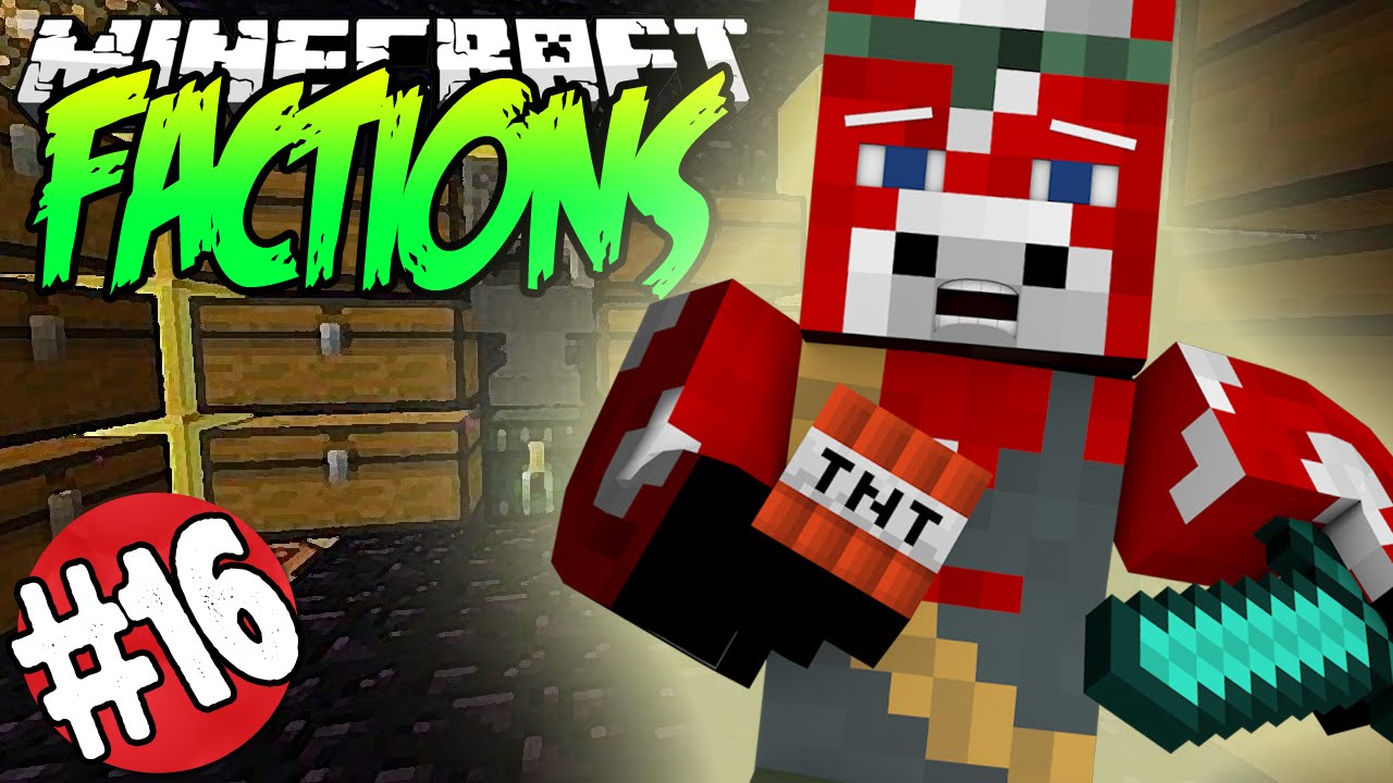 Minecraft Factions Server w/ Jack [16] LAYERED OBSIDIAN WATER BASE RAID ...