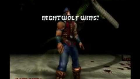 Mortal Kombat Deception: Nightwolf Fatalities