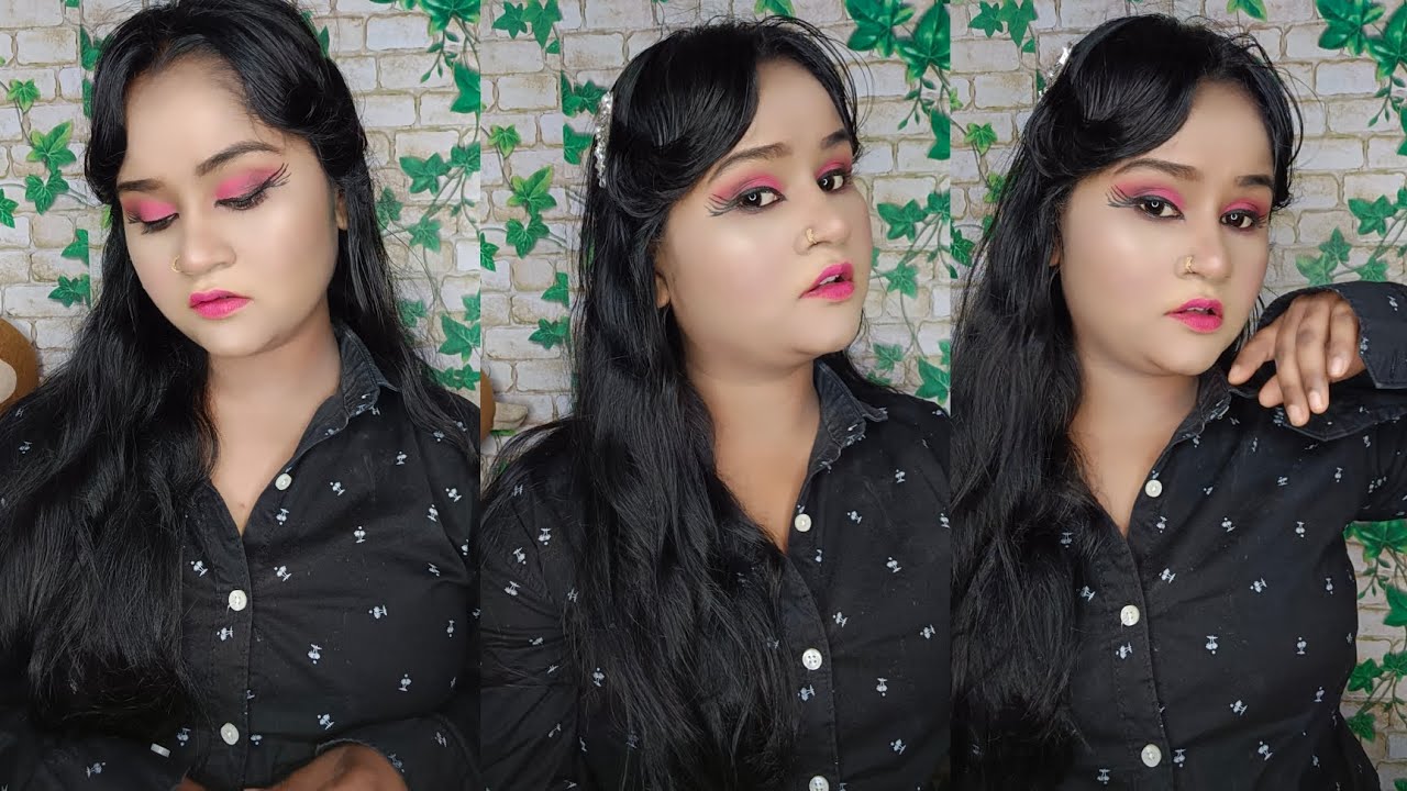 black pink eye makeup makeuptutorial blackpinkeyemakeup makeup YouTube