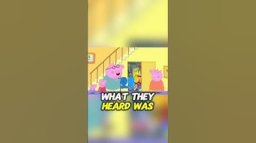 Peppa Pig’s theme song reversed sounds terrifying. #peppapig #peppa #shortsusa #funnyshorts #shorts