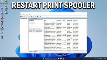 How To Restart Print Spooler Service in Windows 10 - Easy Fix