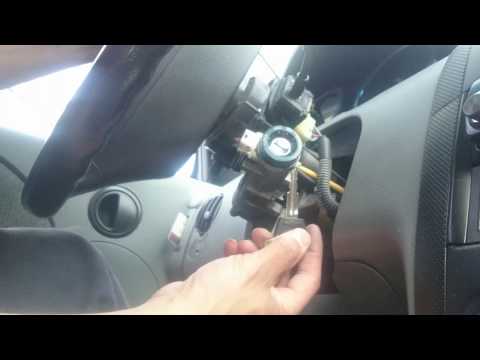 How to replace Ignition cylinder key for chevy aveo 2005