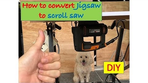 How to Convert Jigsaw to Scroll Saw/innovative/STEM education examples