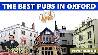 The Best Pubs in Oxford | Inspector Morse Pub Crawl | Oxford Walking Tour