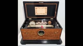 Piece a Oiseau: Full Orchestral Antique Music Box